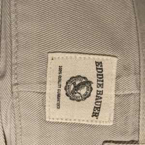Mens Eddie Bauer shorts- new without tags, starched waist size 42